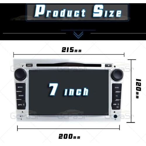 2Din 4G+64G DVD Car Multimedia for Opel Vectra C Zafira B Vivaro Astra H GJ Corsa B C D Meriva BAntara Radio GPS
