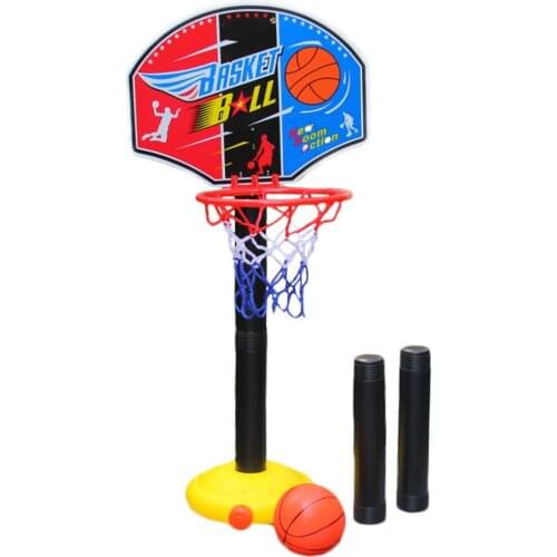 Portable Indoor Outdoor Kids Basketball Stand Toy Adjustable Height Ball Games Toy For Boys Educational Sports Toy Gifts