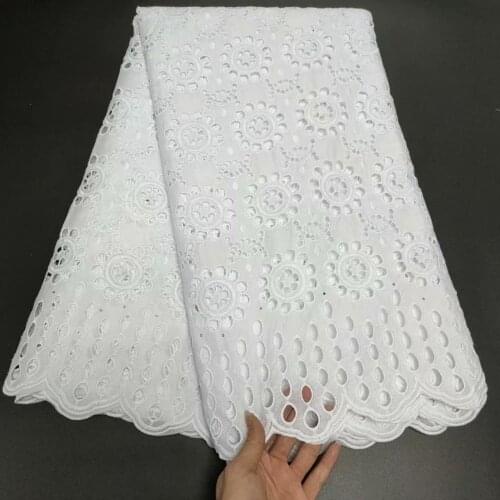 White lace dentelle et broderie à coudre swiss lace fabric african fabric tissu dentelle nigeria lace for party dress 5yard