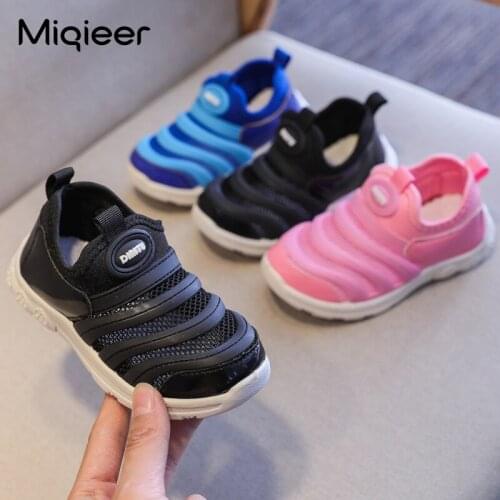 Kids Shoes Boys Sports Breathable Mesh Sneakers Hollow Out Summer Kids Footwear Girls Soft Bottom Baby Toddler Casual Sneakers