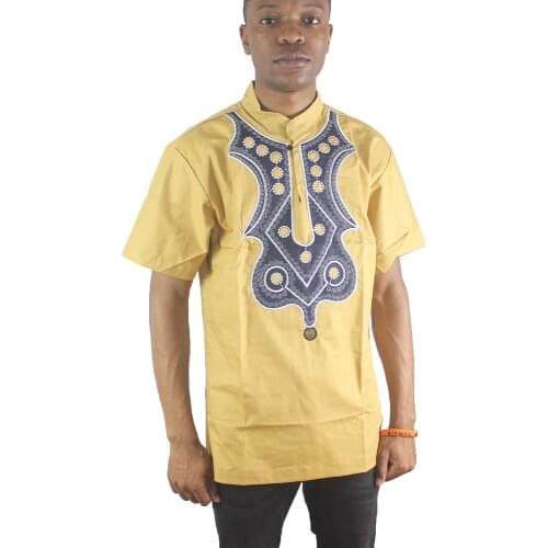 Dashiki t-shirt kurta men Sophisticated Modern Elegant occasion Embroidery African tops