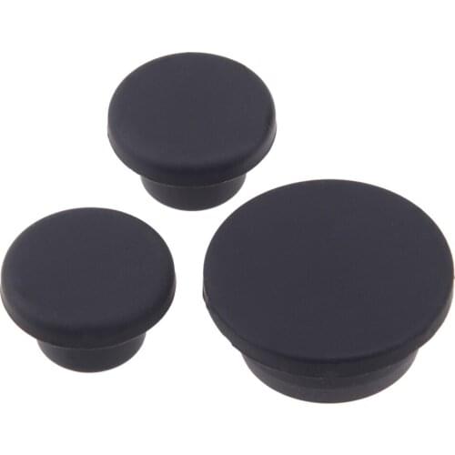 3Pcs Tailgate Plug Set Spare Tire Carrier Delete Rubber Fit For Jeep Wrangler JK 2007-2010 2011 2012 2013 2014 2015 2016 2017