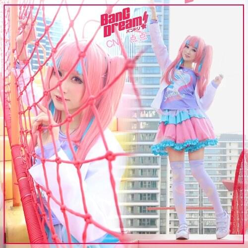Cosplay Costume Anime Bang Dream! Nyubara Reona RAISE A SUILEN Dresses Christmas Halloween Free shipping CG577