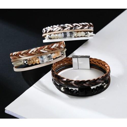 ORNAPEADIA Hot Sale Bobomia Ethnic Style Bracelet for Women Bead Bracelet Performance Handmade Wholesale Charms for Bangles