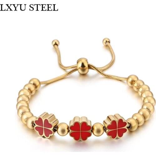 Красные браслеты LXYUSTEEL China At AliExpress