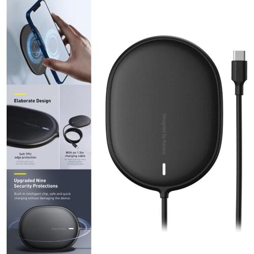 Magnetic Wireless Charger, 15W Fast Wireless Charging Pad for 12/12 Pro/12 Pro Max /12 Mini