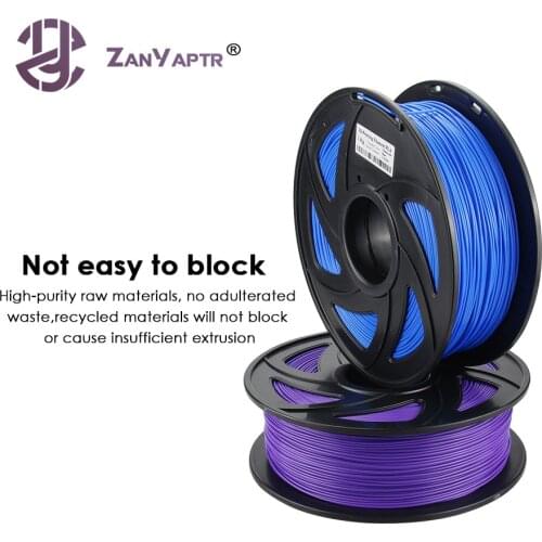 PLA 1.75mm Filament 1KG Printing Materials Colorful For 3D Printer Extruder Pen Rainbow Plastic Accessories Black White Red Gray