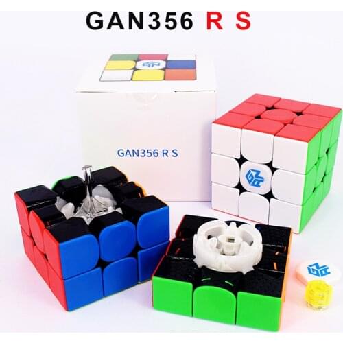 Original GAN 356 R S RS 3x3x3 Magic Cube 3x3 GAN356/356RS Speed Puzzle Christmas Gift Ideas Kids Toys For Children GAN Puzzles