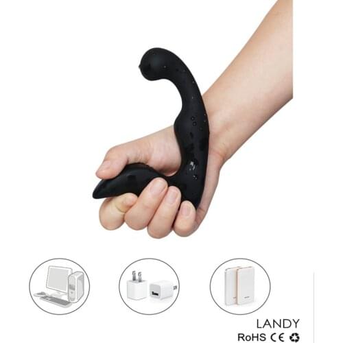 Rechargeable Male Prostata Massage Anal Vibrator Silicone 7 Speeds Butt Plug Vibrators Sex Toys for Men Anal Toys Sex Shop