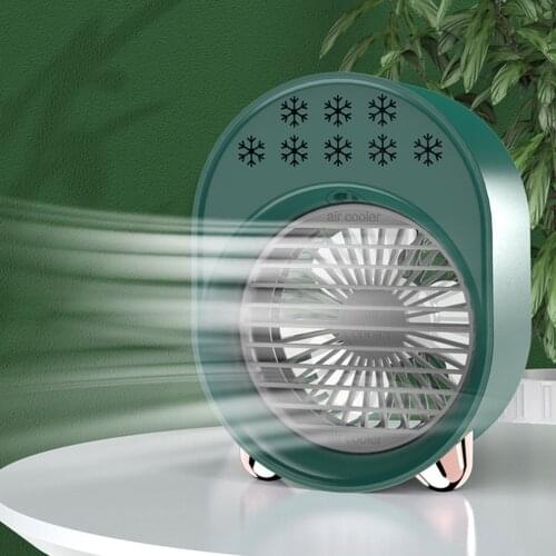 Portable Mini Air Conditioner Fans USB Rechargeable Air Cooler Fan Multifunctional Humidifier For Office Personal Air Cooler