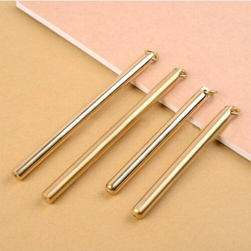 H974 Pure brass pen manual neutral water pen retro metal signature pen outdoor Tactical pen EDC