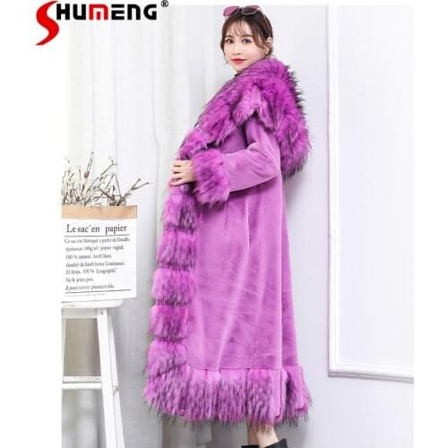 Shumeng Long Fur Coats