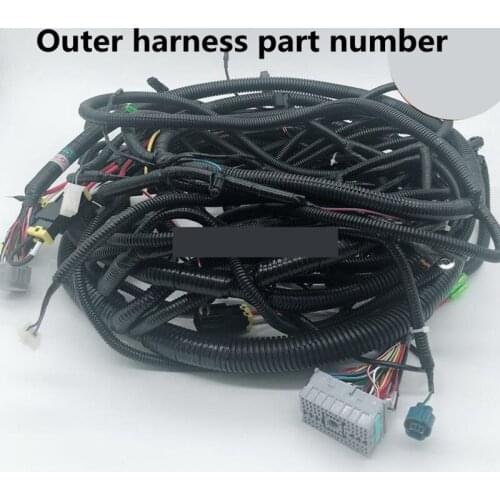 FOR Hitachi ZAX120-1 ZAX110-1 Excavator Outer Harness Part Number 0004770 0003647 high-quality excavator accessories