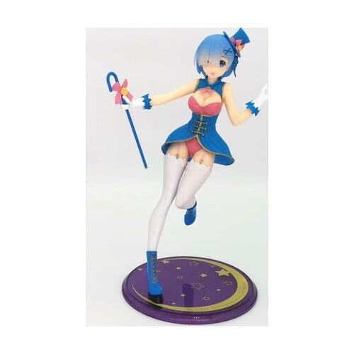 Japanese original amine figure Re:Life in a different world from zero Rem magician ver action figure collectible model toys