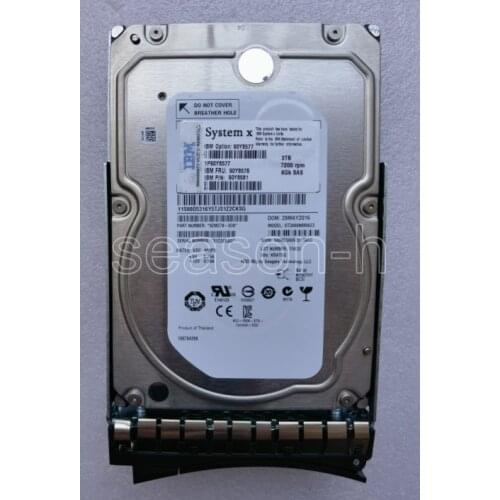 IBM 90Y8577 90Y8578 3T SAS 7.2K 3.5 server Hard drive HDD