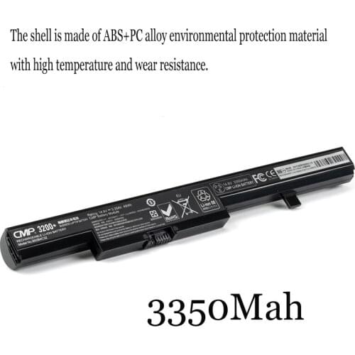 1PC New Laptop Battery Internal For Lenovo M4450 M4400 g550s V4400 N40 B40 B50-70 L12M4E55