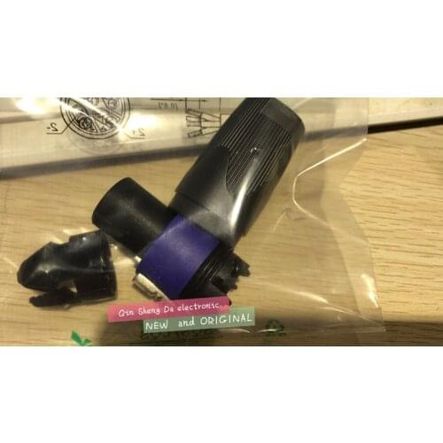 10pcs/LOT New type NL4FX Speakon 4 Pole Plug Male Audio Speaker Connectors