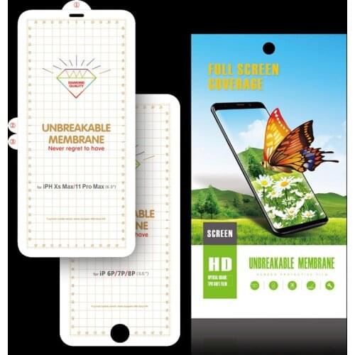 100pcs Clear& Matte For IPHONE 13/12 Pro Max/11/XS MAX/XR/12 mini 3D Soft hydrogel film For IPHONE SE 2020/678 Screen Protector