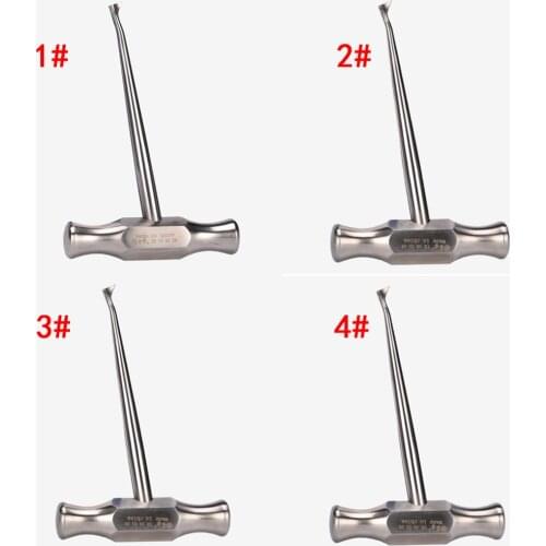 4 Pcs/set Oral Dental Materials Dental Materials Dental T-Ting Ting Ting Stainless Steel Teeth