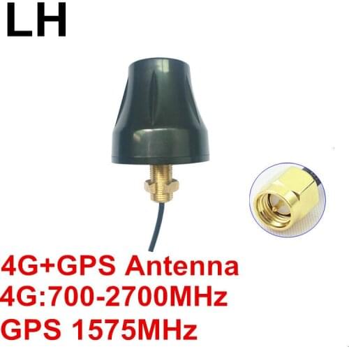 4G GPS 700-2700MHz LTE gps combo antenna 1575MHz