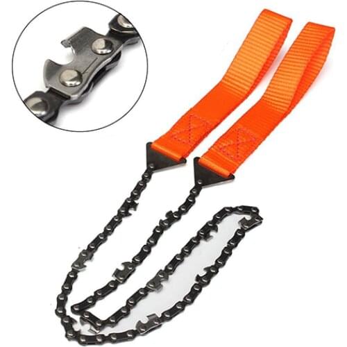 60% Hot Sale Survival Chain Saw Hand ChainSaws Emergency Pocket Gear Chic Camping Tool Outdoor Tools