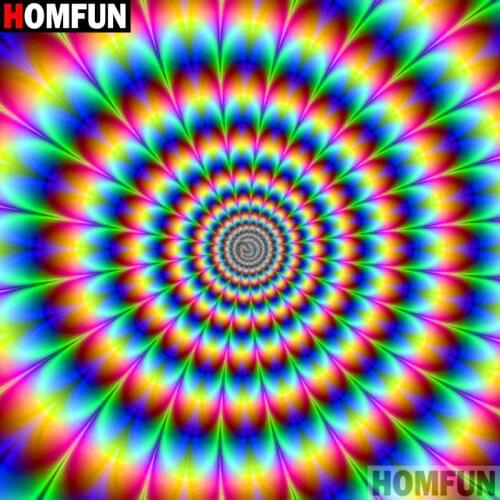 HOMFUN Full Square/Round Drill 5D DIY Diamond Painting "Religious Mandala" 3D Diamond Embroidery Cross Stitch Home Decor A19666