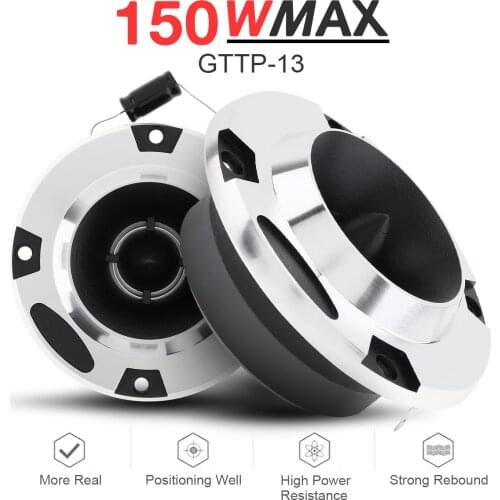 2pcs 150W 4 Inch Tweeter Speaker Audio Sound Speaker Full Range Frequency Loudspeaker High Efficiency for DIY Car Audio System
