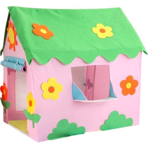 Play Game House Kids Tent Toy Folding Portable Girls Princess Indoor Outdoor Garden Game Play Ball Pit Pool Playhouse For Child