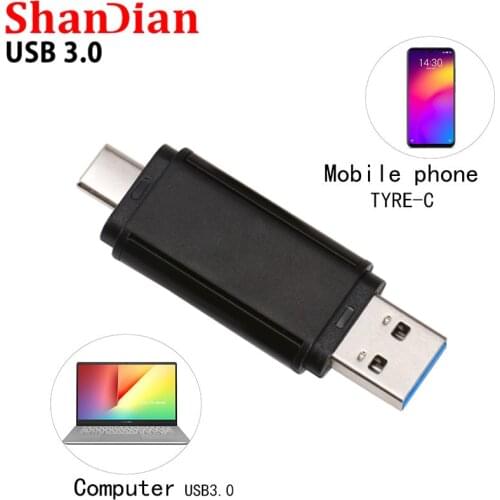 Hot Type C USB Flash Memory Stick 16GB 32GB Pendrive 4GB 8GB 64GB 128GB U Disk USB Flash Drive For Computer/Type C interface