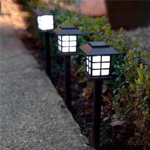 Solar Lawn Lamps Garden Pathway Lights Outdoor Waterproof Solar Lights for Garden Landscape Path Yard Patio Driveway Walkway