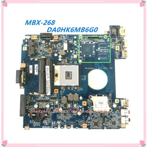 A1893200A For SONY Vaio SVE141D11T SVE14 Series MBX-268 Laptop Motherboard DA0HK6MB6G0 With HM76 Support i3/i5/i7 100 Fully Test