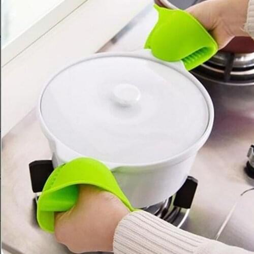 2Pcs Oven Gloves Multifunction Silicone Kitchen Gloves BBQ Heat Anti-slip Proof Gloves Household Cooking Kitchen Gadgets
