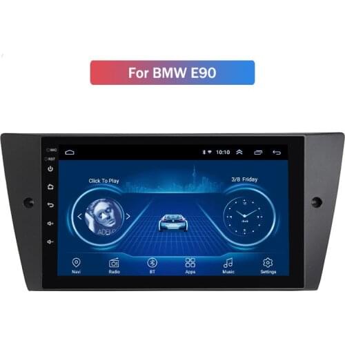 For Bmw E90 GPS Bluetooth Music Multi-Function Smart on Board DVD Car Radio Multimedia Video Player Navigation GPS Android 9