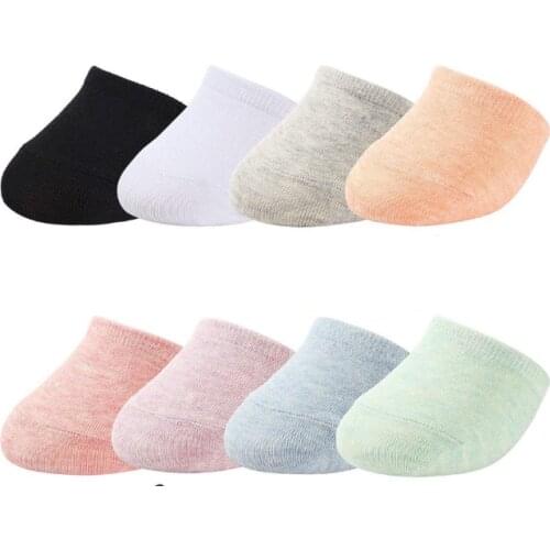 RMSWEETYIL 4 Paris Toe Topper Cover Liner Half Socks For Women Seamless Invisible Cute No Show Low Cut Ladies Flat Cotton Sock