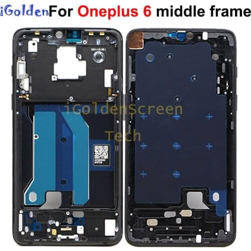 New Middle Frame Replacement For oneplus 6 middle frame for oneplus 6 seplacement Middle Frame Bezel Housing+tools