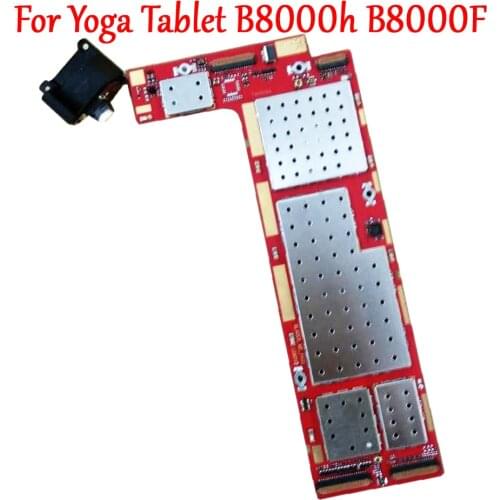Original Tested Full Work Motherboard For Lenovo Yoga Tablet B8000 B8000h B8000f B8000-f B8000-h Logic Circuit Electronic Panel