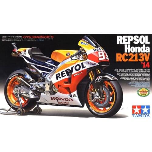 TAMIYA Kit 1/12 Honda RC213V BIKE GP MARC MARQUEZ World Champion 2014