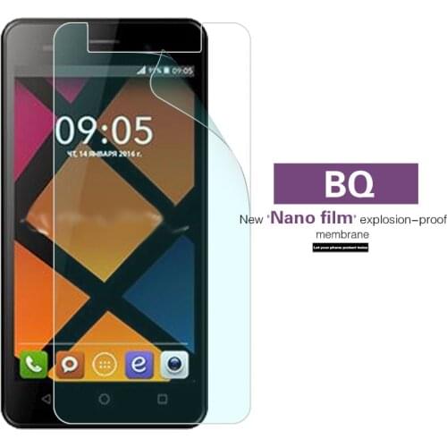 TPU Soft Nano Film For BQ 5020 5050 5070 5502 Hammer Magic Strike Selfie Aquaris M5.5 U Plus U2 V X Pro X5 Screen Protector