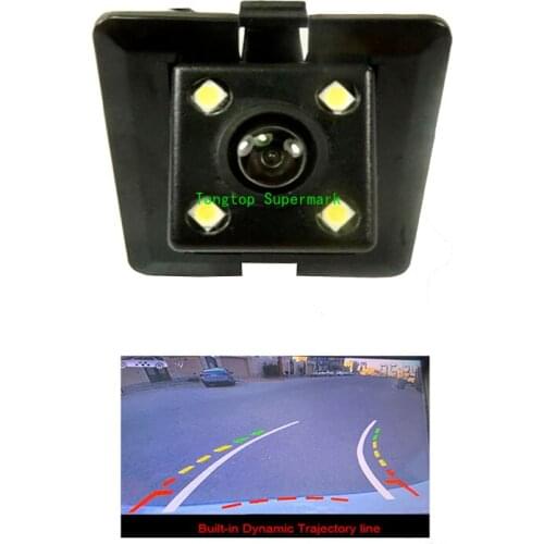 CCD 600Line Intelligent Dynamic Trajectory Tracks Car Rear View Camera Waterproof For Toyota Prado 150 2010