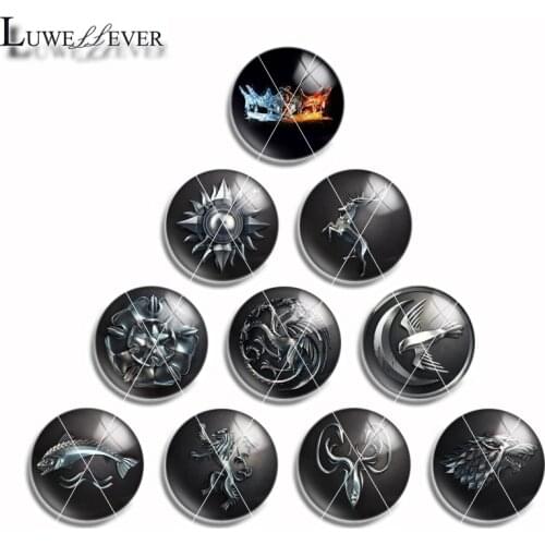 10mm 12mm 14mm 16mm 20mm 25mm 458 10pcs/lot Badge Mix Round Glass Cabochon Jewelry Finding 18mm Snap Button Charm Bracelet