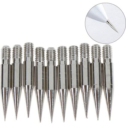 10Pcs/lot Tattoo Machine Needles Stainless Steel Micro Removal Pen Mole Freckle Spot Needles Sweep Spot Mole Plasma Point