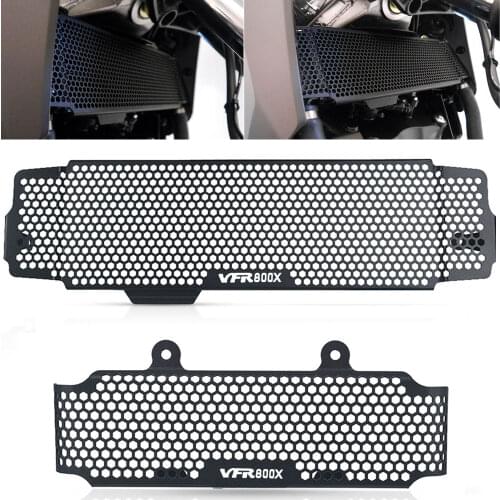 Oil Cooler Guard Cover and Radiator Grille Guard Covers For Honda vfr 800 x VFR800X Crossrunner 2015 2016 2017 2018 2019 2020