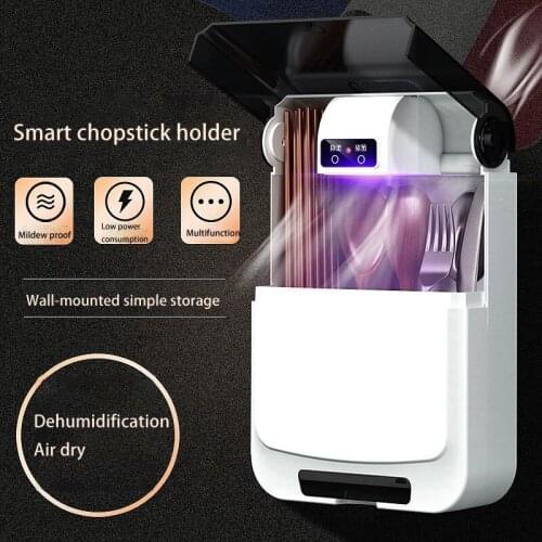 Wall Mounted Storage Box Disinfection Chopsticks Cage Air Dryer Chopsticks Cage Tableware Storage Rack