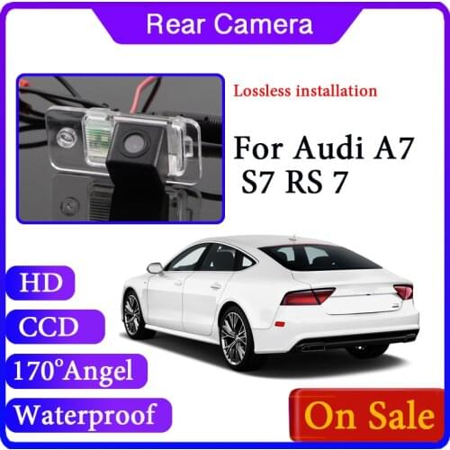 Back Up Waterproof Car Camera For Audi A7 S7 RS7 RS 7 4G8 2009~2017 Wide Angle Camera