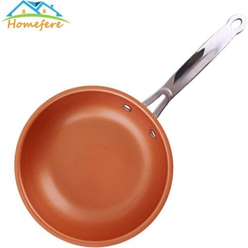 Non-stick Frying Pans & Skillets Ceramic Coating Pans Induction Cking Pans 8/10 Inches Oven & Dishwasher Safe Pans
