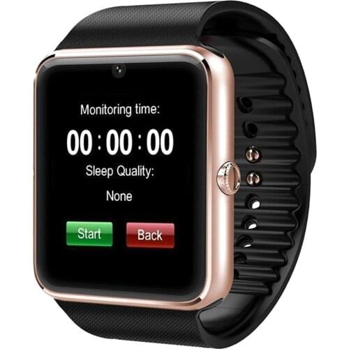 GT08 Smart Watch Bluetooth-compatible 4.0 Unisex Smartwatch Support Sim TF Card Sports Smartwatch With Camera Android Watchs