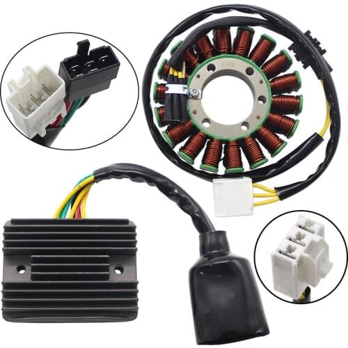 Motorcycle Voltage Regulator Rectifier+Magneto Stator Coil For Honda moto VFR800 VFR 31120-MCW-D03 31120-MCW-D01 31600-MCW-D01