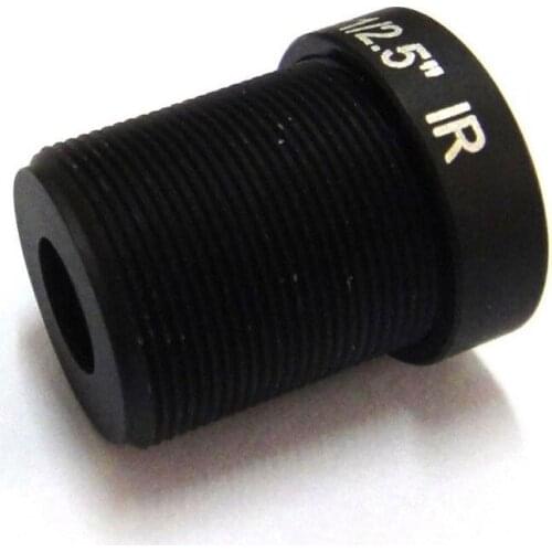 5.0MP HD 8mm 1/2.5" F2.0 M12*0.5 Mount Fixed Iris 39 degrees Angle lens For Smart security IP CCTV Camera SL-8020B5MP