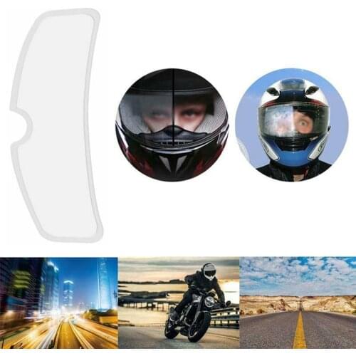 1pc Motorcycle Helmet Anti-Fog Lens Film For MotorbikeFull Face Helmet Visor Films Universal Accessories