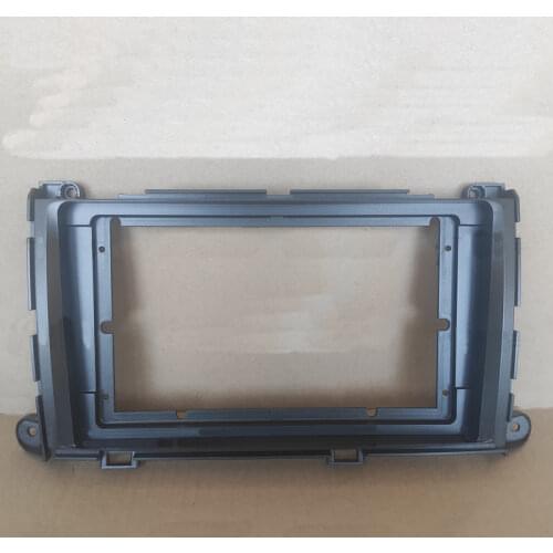 Car Fascia Navigation Fascias Dash Frame Kit For 9" Android Multimedia Player For Sienna 2010 2011 2012 2013 2014